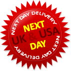 Next Day Delivery, across UK and USA